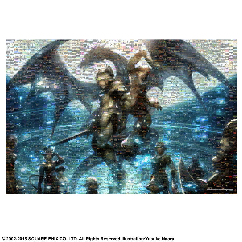 Final Fantasy XI 1000 Piece Jigsaw Puzzle Mosaic Art