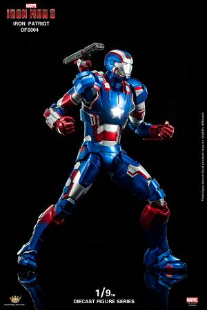 King Arts Iron Man 3 1/9 Diecast Figure Series: Iron Patriot