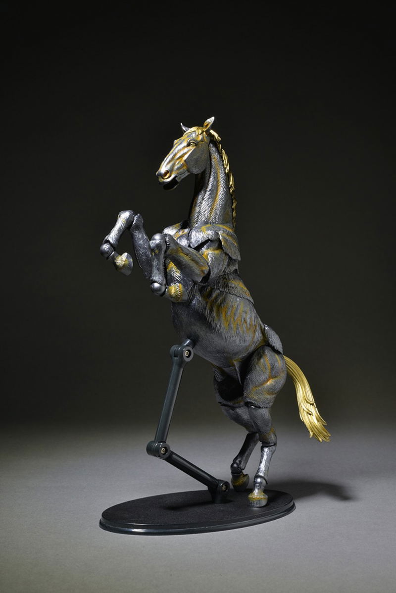 KT Project KT-007 Takeya Freely Figure: Horse Iron Rust Edition image 13