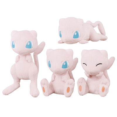 ぬいぐるみ mew Pocket Monsters Plush: I Love Mew Laughing Ver.