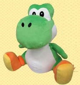 Super Mario Bros. Plush: Yoshi Large image 2