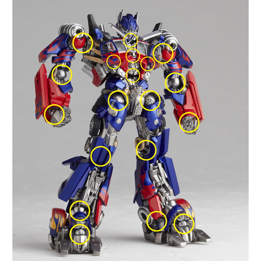 Legacy of Revoltech SCI-FI Revoltech Transformers: Optimus Prime