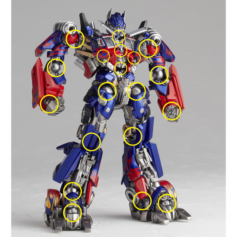 Legacy of Revoltech SCI-FI Revoltech Transformers: Optimus Prime image 3