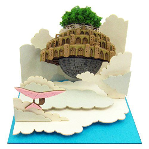 Miniatuart Kit Studio Ghibli Mini Laputa Castle in the Sky: Laputa in the Sky image 1
