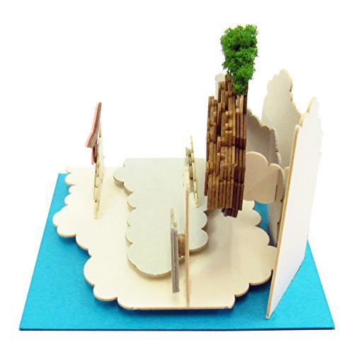 Miniatuart Kit Studio Ghibli Mini Laputa Castle in the Sky: Laputa in the Sky image 2