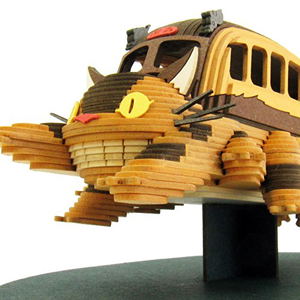 Miniatuart Kit Studio Ghibli My Neighbor Totoro: Neko-Bus_