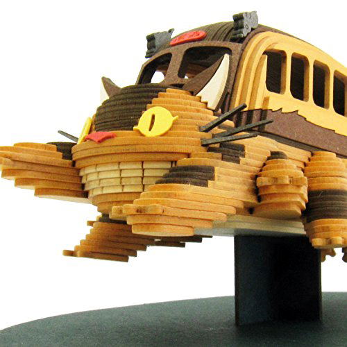 Miniatuart Kit Studio Ghibli My Neighbor Totoro: Neko-Bus image 9