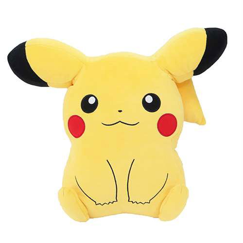 Pocket Monsters Mochifuwa Cushion: PZ01 Pikachu (Re-run) image 2