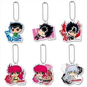 YuYu Hakusho Chimi Chara Acrylic Mascot (Set of 6 pieces)_