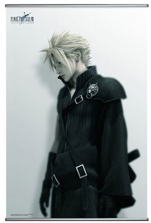 Final Fantasy VII Advent Children Wall Scroll Poster: Cloud (Re-run)_