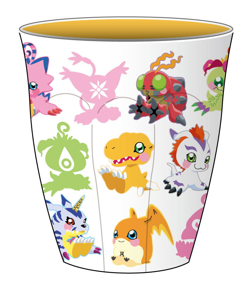 Digimon Adventure Melamine Cup