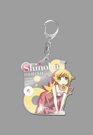 Monogatari Series Second Season Big Acrylic Key Ring: Oshino Shinobu Anime Ver._