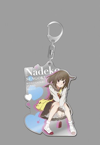 Monogatari Series Second Season Big Acrylic Key Ring: Sengoku Nadeko Anime Ver. image 1