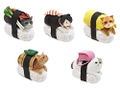 Neko-zushi Nyata Okimono to Keychain (Random Single) (Re-run) thumbnail 1