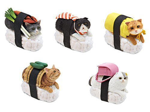 Neko-zushi Nyata Okimono to Keychain (Random Single) (Re-run) image 1