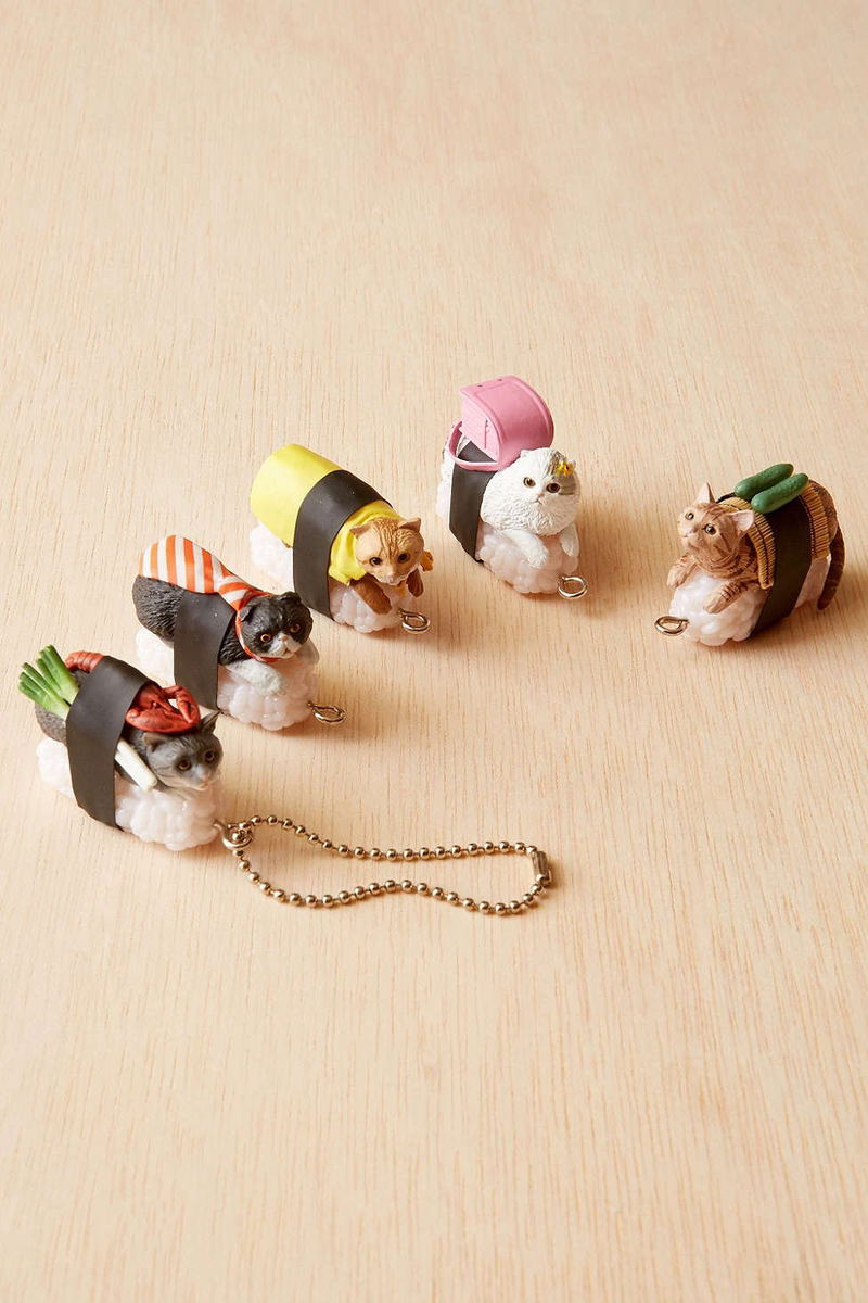 Neko-zushi Nyata Okimono to Keychain (Random Single) (Re-run) image 7