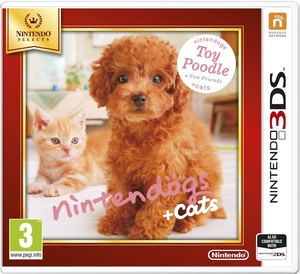 Nintendogs + Cats: Toy Poodle & New Friends (Nintendo Selects)