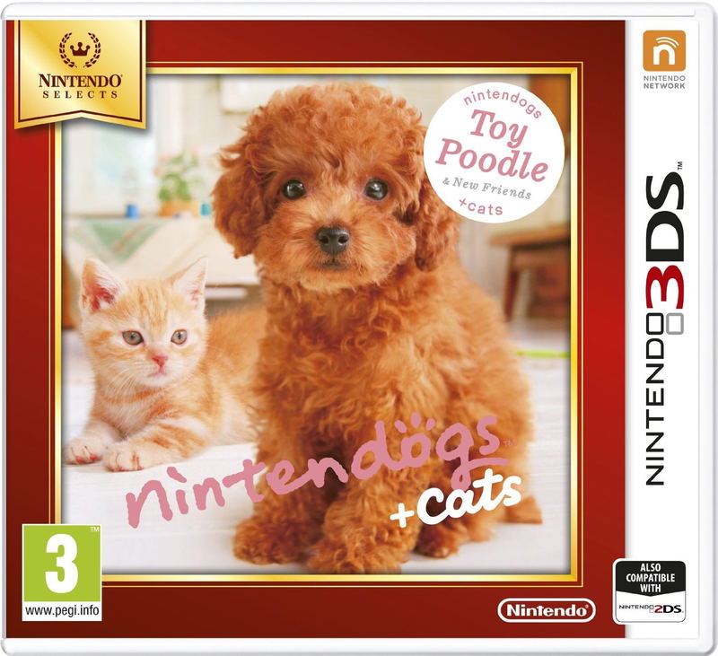 Nintendogs + Cats: Toy Poodle & New Friends (Nintendo Selects) image 1