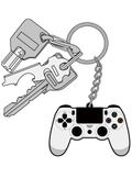 PlayStation Family Mark Rubber Keychain: Dualshock 4 (Re-run) thumbnail 2