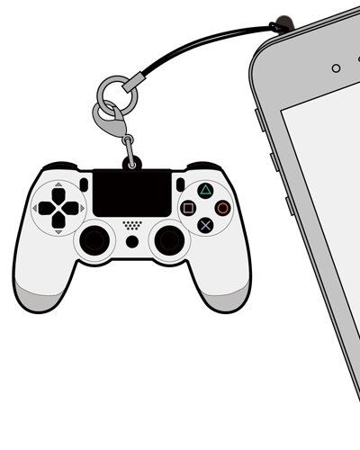 PlayStation Family Mark Rubber Strap: Dualshock 4 (Re-run) image 2