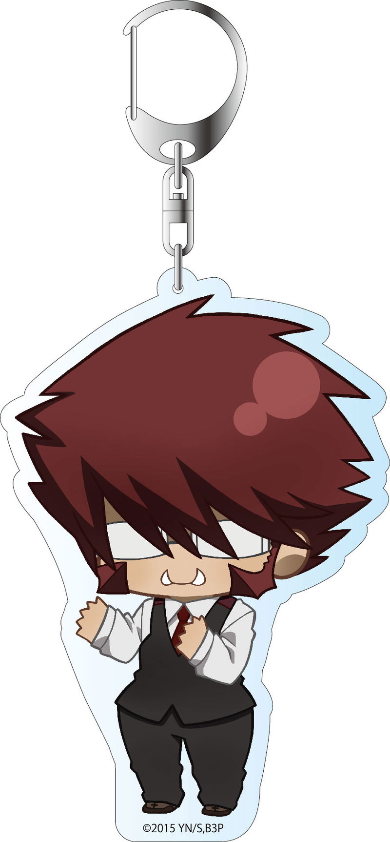 Blood Blockade Battlefront ED Ver. Deka Key Chain: Klaus V. Reinhertz image 1