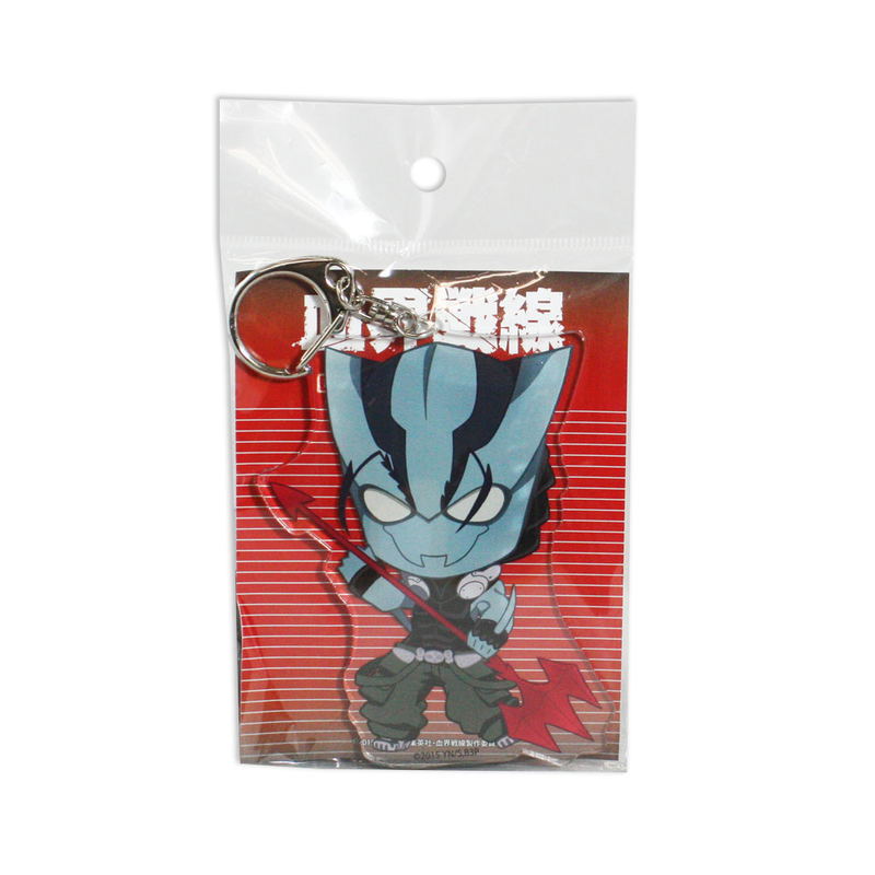 Blood Blockade Battlefront ED Ver. Deka Key Chain: Zed O'Brien image 2