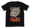 Himouto! Umaru-chan T-shirt Black: I Won't Do It Today (Size S) thumbnail 1