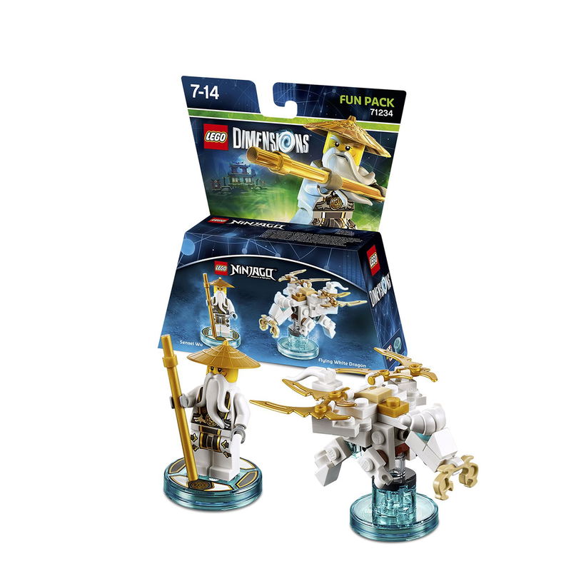 LEGO Dimensions Fun Pack: Sensei Wu (White Ninja) image 2