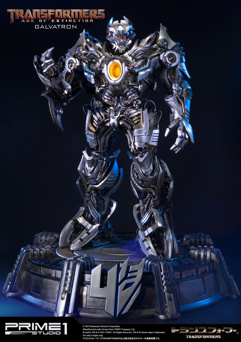 Museum Masterline Transformers Age of Extinction Polystone Statue: EX Ver. Galvatron image 1