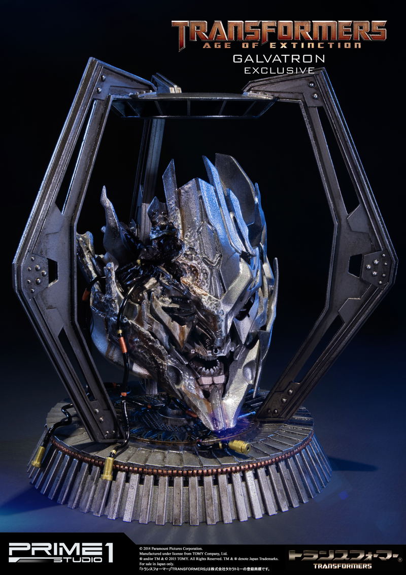 Museum Masterline Transformers Age of Extinction Polystone Statue: EX Ver. Galvatron image 8