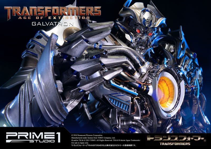 Museum Masterline Transformers Age of Extinction Polystone Statue: EX Ver. Galvatron image 9