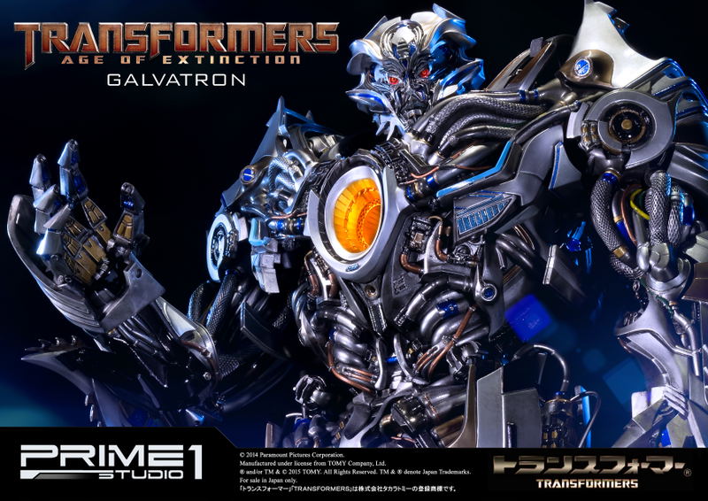 Museum Masterline Transformers Age of Extinction Polystone Statue: EX Ver. Galvatron image 10