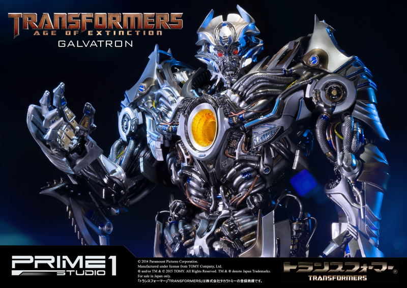 Museum Masterline Transformers Age of Extinction Polystone Statue: EX Ver. Galvatron image 11