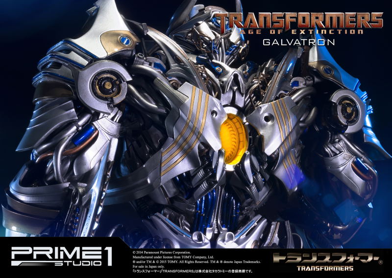 Museum Masterline Transformers Age of Extinction Polystone Statue: EX Ver. Galvatron image 14
