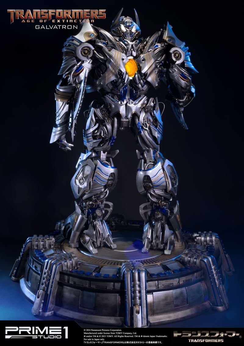 Museum Masterline Transformers Age of Extinction Polystone Statue: EX Ver. Galvatron image 2