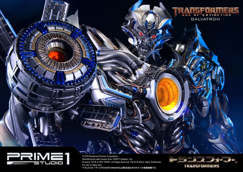 Museum Masterline Transformers Age of Extinction Polystone Statue: EX Ver. Galvatron image 18
