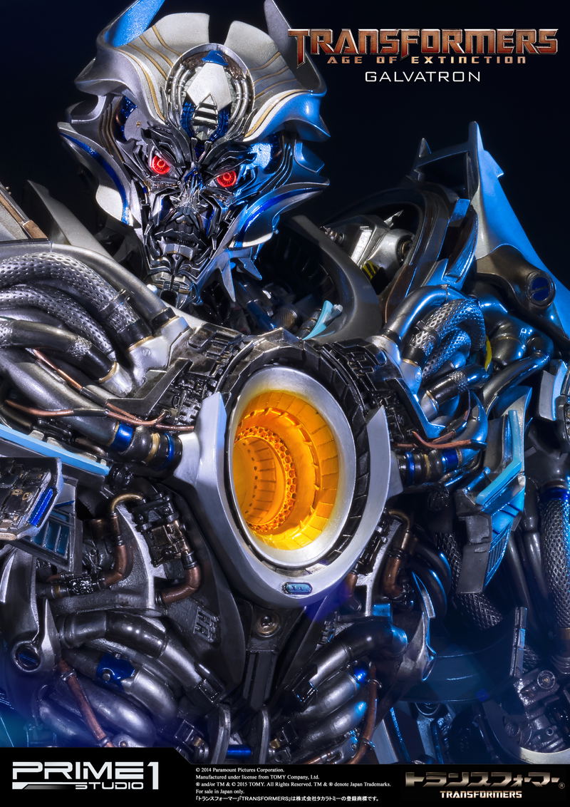 Museum Masterline Transformers Age of Extinction Polystone Statue: EX Ver. Galvatron image 6
