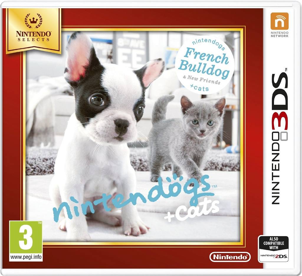 forværres kim Surrey Nintendogs + Cats: French Bulldog & New Friends (Nintendo Selects) for  Nintendo 3DS