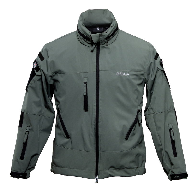 Biohazard BSAA Soft Shell Jacket Sage (S Size)