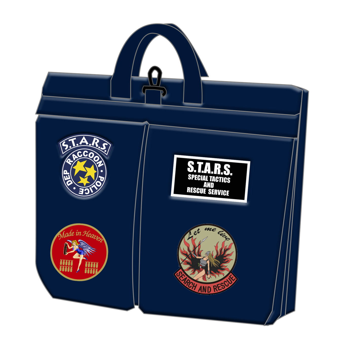 Biohazard Helmet Bag Navy