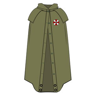 Biohazard U.B.C.S. Tactical Poncho Khaki_