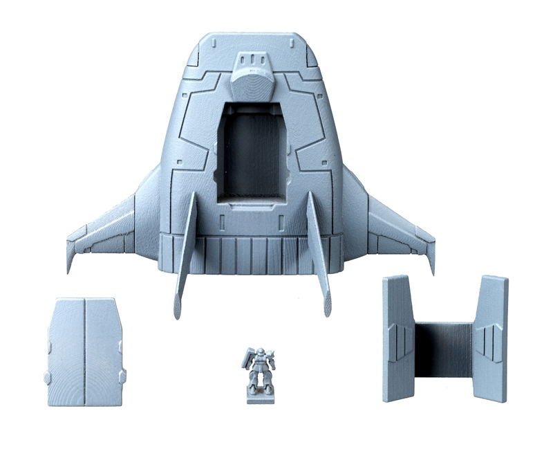 Cosmo Fleet Collection Gundam The Origin Musai Kai-class Valkyrie image 11