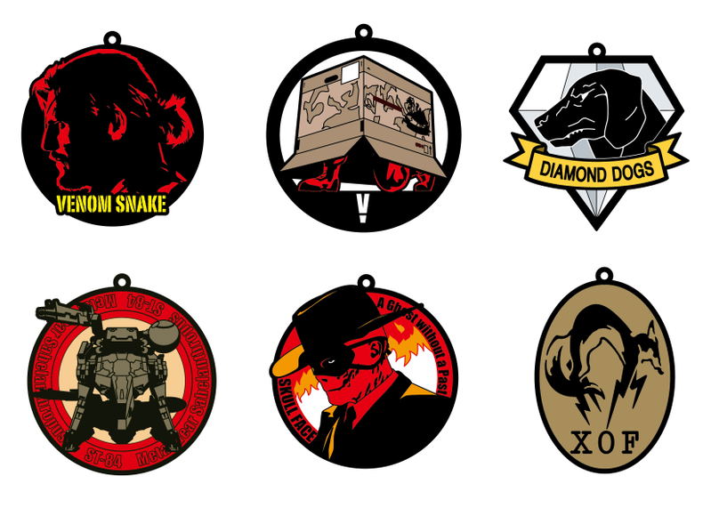 Imaging Rubber Collection Metal Gear Solid V The Phantom Pain (Set of 6 pieces) image 1