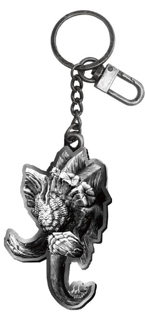 Monster Hunter X Metal Key Chain: Gamuto_