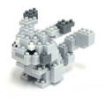 Nanoblock NBPM-014 Pokemon: Pikachu Monochrome thumbnail 2