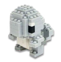 Nanoblock NBPM-017 Pokemon: Squirtle Monochrome image 2