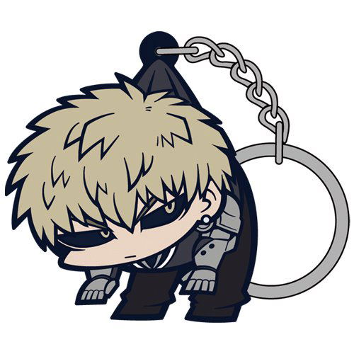 One-Punch Man Tsumamare Keychain: Genos image 1