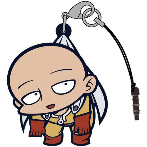 One-Punch Man Tsumamare Strap: Saitama image 1