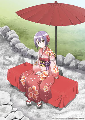 The Disappearance of Nagato Yuki-chan Original Kakejiku: Nagato Yuki -Hatsumoude Furisode Bijin Zu-_