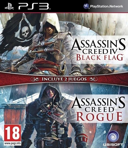  Assassin's Creed Rogue- PlayStation 3 : Ubisoft: Video